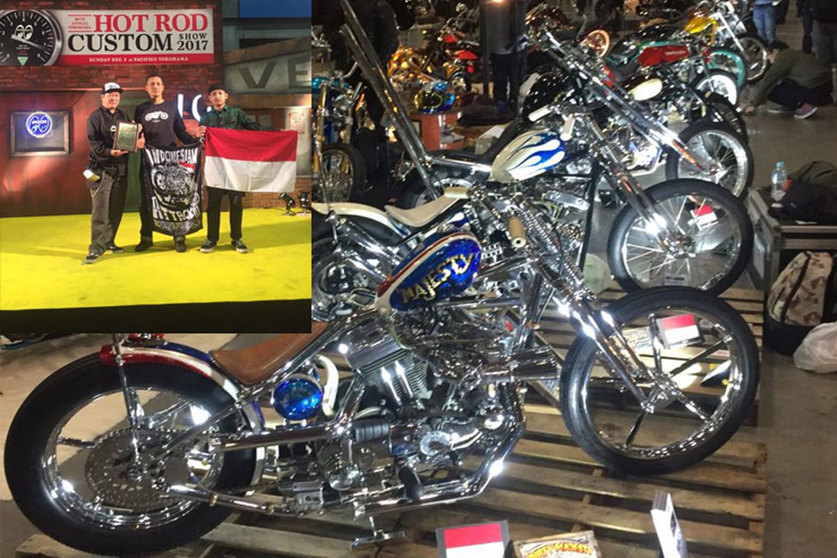 9 Motor Kustom asal Indonesia di Yokohama Hot Rod Custom Show, Jepang