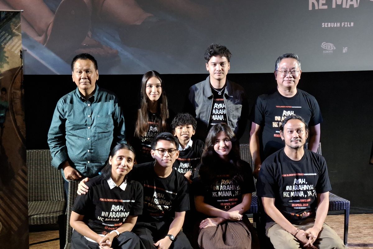 Film Ayah, Ini Arahnya Ke Mana, Ya? Rilis Poster dan Trailer Perdana