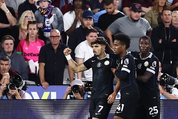 Hasil West Ham Vs Chelsea 1-5, The Blues Runtuhkan Sang Mantan