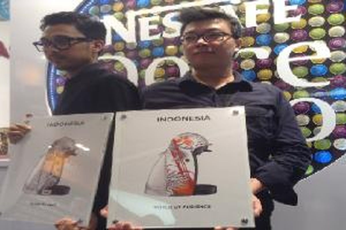 Pememang desain mesin kopi Genio Nescafe Dolce Gusto Indonesia, Dimas Rezky dan Erwin Budiarto 