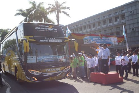 Jelang Lebaran, PTBA Berangkatkan 2.628 Pemudik 