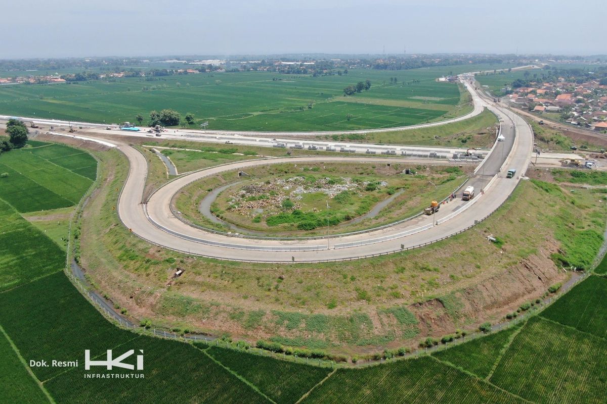 PT Hutama Karya Infrastruktur (HKI) mempercepat pembangunan Jalan Tol Probolinggo-Banyuwangi Paket II.