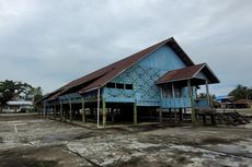 Berkunjung ke Desa Wisata Pulau Sapi, Kampungnya Warga Dayak Lundayeh