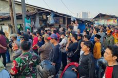 PKL di Dekat Rel Pasar Kemiri Muka Menolak Ditertibkan, Pedagang: Jangan Dibongkar, tapi Dirapikan...