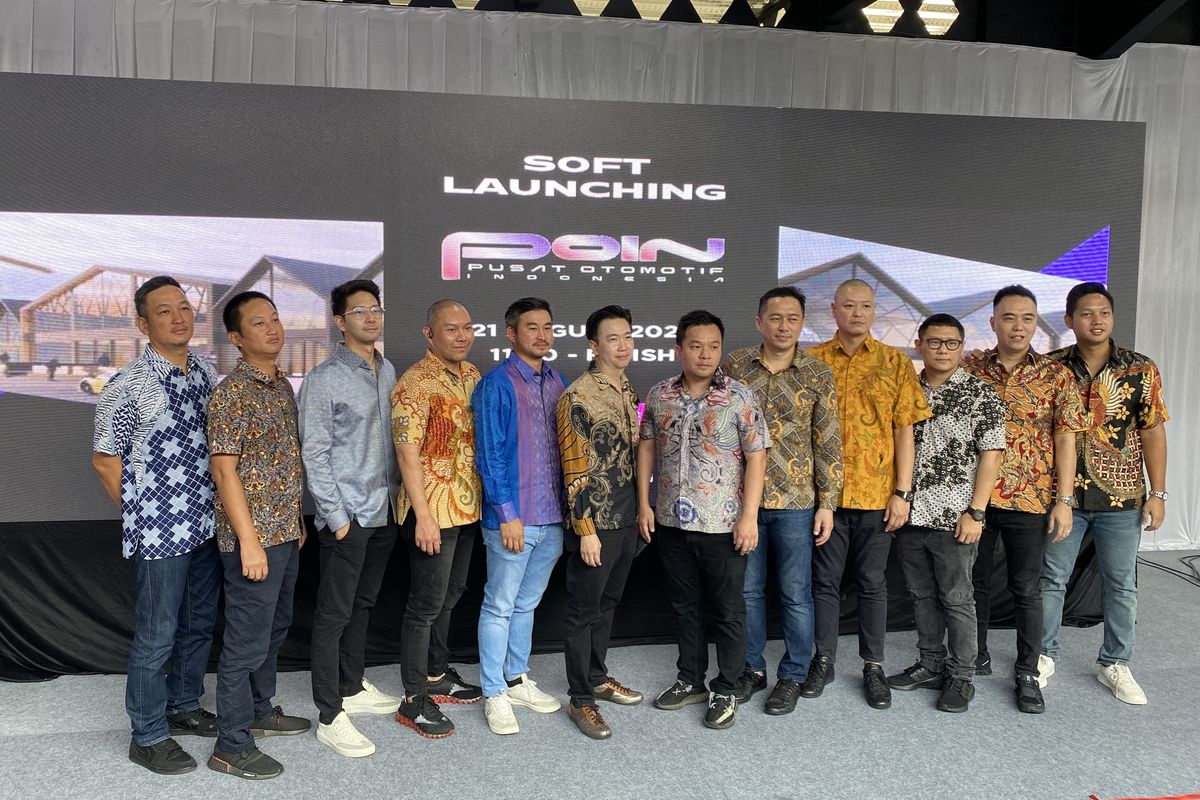 Soft launching Pusat Otomotif Indonesia Poin di PIK2