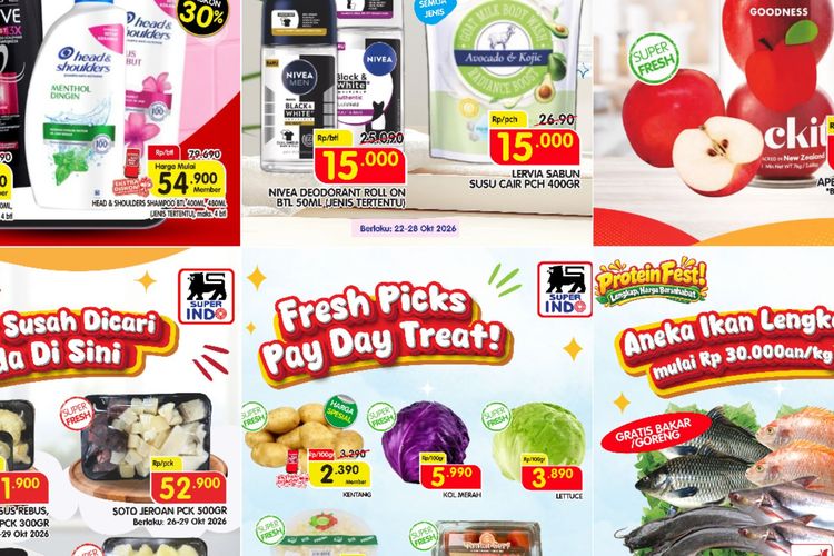 Promo Superindo Hari Ini 28 Oktober 2026, Susu Segar Mulai Rp 19.000-an