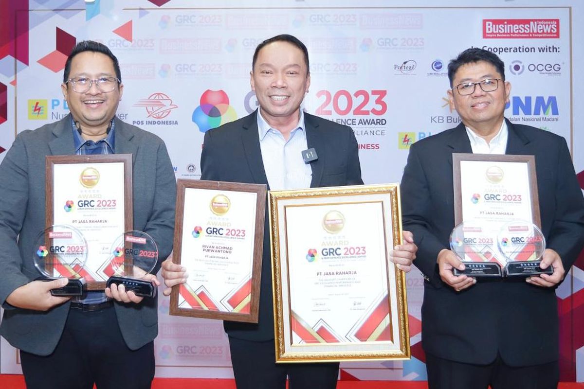 Jasa Raharja raih penghargaan di ajang GRC & Performance Excellence Award 2023