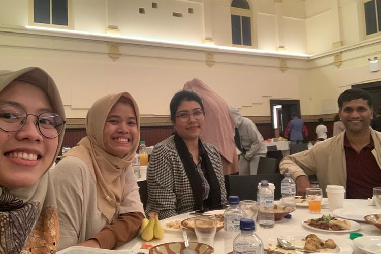 Suasana kegiatan buka bersama di Melbourne