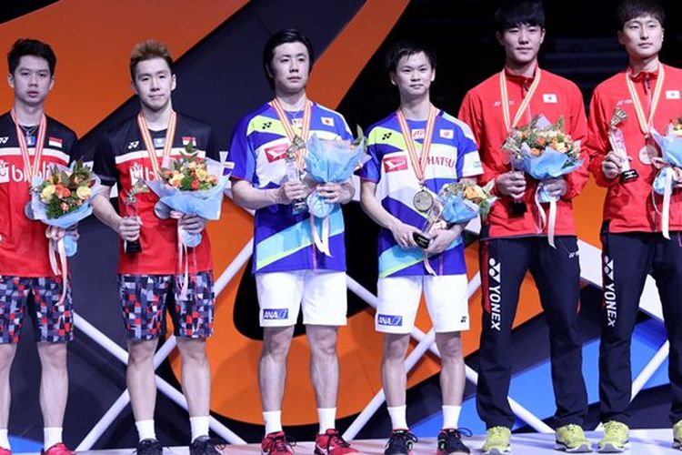 Setelah menderita dua kekalahan beruntun, Hiroyuki Endo/Yuta Watanabe akhirnya berhasil menembus tembok pertahanan ganda putra terbaik dunia asal Indonesia, Kevin Sanjaya Sukamuljo/Marcus Fernaldi Gideon.
