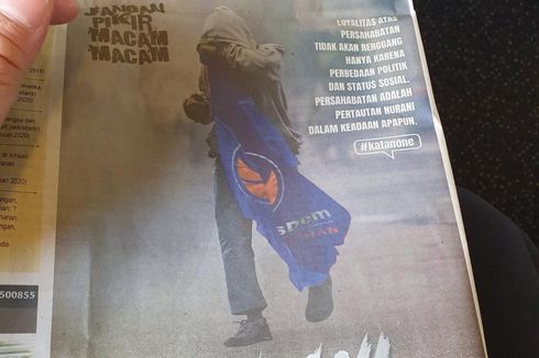 Soal Iklan Lutfi Alfiandi Pegang Bendera Nasdem, Ini Komentar Surya Paloh