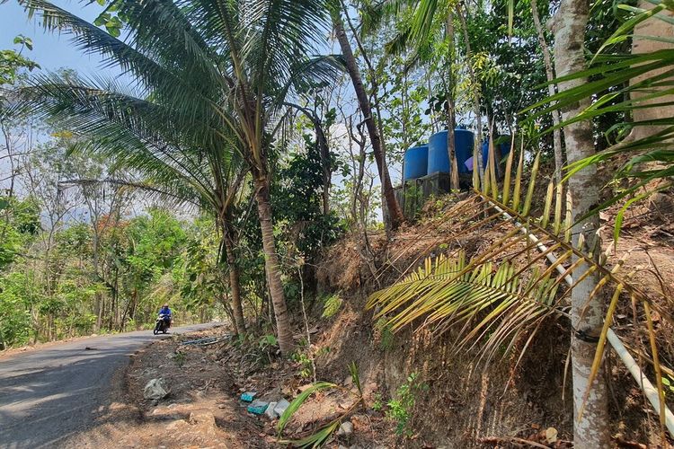 Suasana Padukuhan Gayam, Kalurahan Jatimulyo, Kapanewon Dlingo, Bantul.