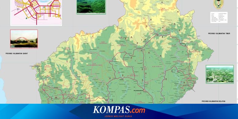Daftar Kabupaten dan Kota di Provinsi Kalimantan Tengah