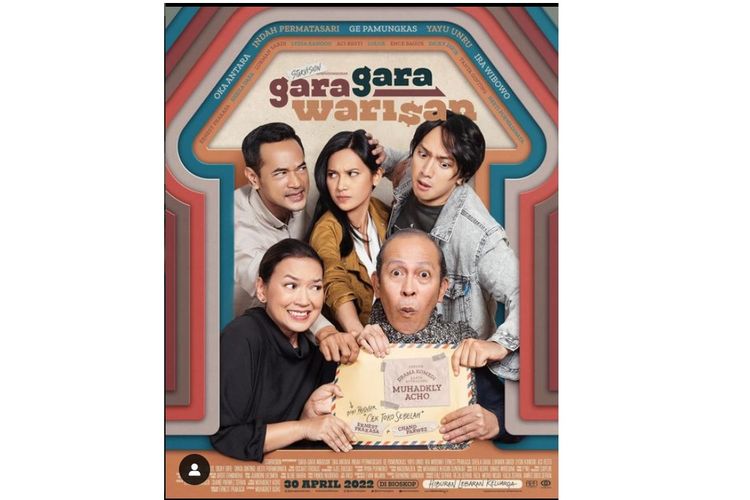 Poster film Gara Gara Warisan.