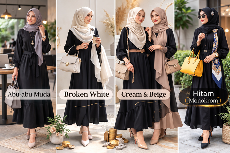 15 Inspirasi Warna agar Tampil Elegan dan Tidak Monoton.