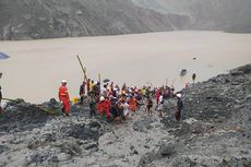 [VIDEO] Detik-detik Tambang Batu Giok di Myanmar Longsor dan Tewaskan Ratusan Pekerja