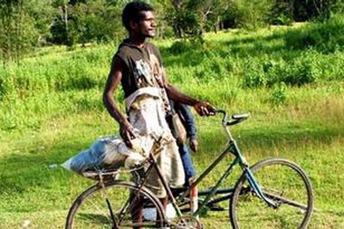 Warga Merauke, Papua.