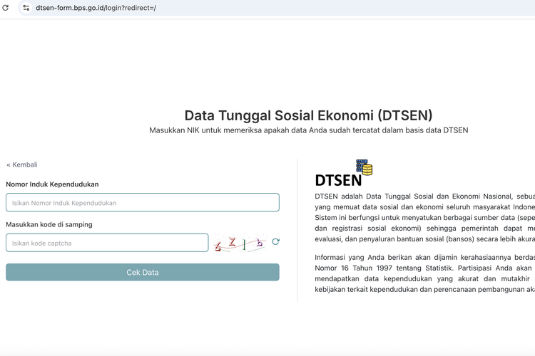 Apa Arti Desil DTSEN 2026? Ini Penjelasan BPS dan Cara Menentukannya
