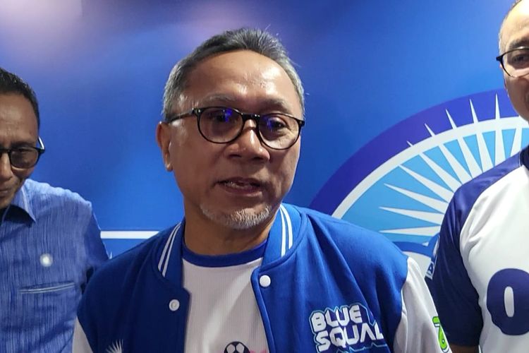 Ketua Umum PAN Zulkifli Hasan di Tenis Indoor, Senayan, Jakarta, Selasa (29/8/2023): 