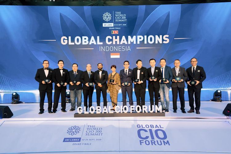 12 Pemimpin TI Indonesia Raih Penghargaan di Global World CIO 200