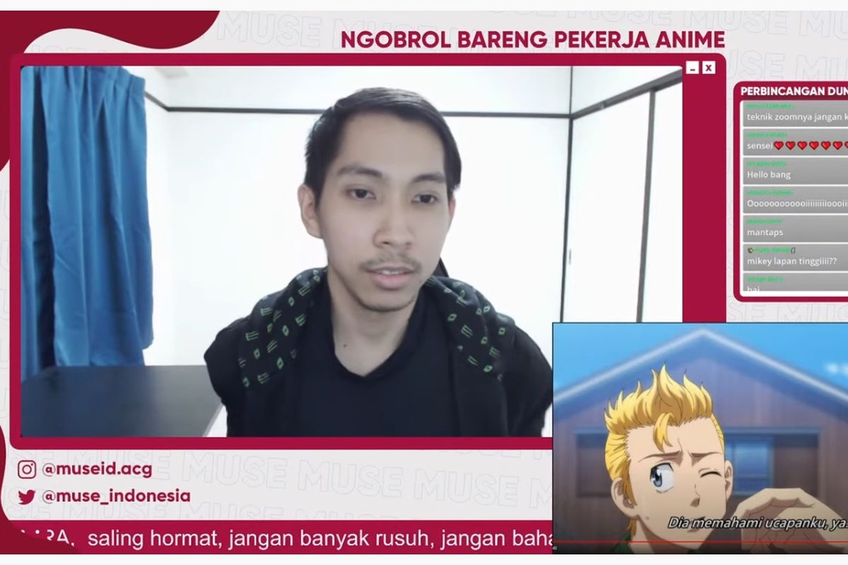 Seniman anime asal Indonesia Aswin Nurcahya