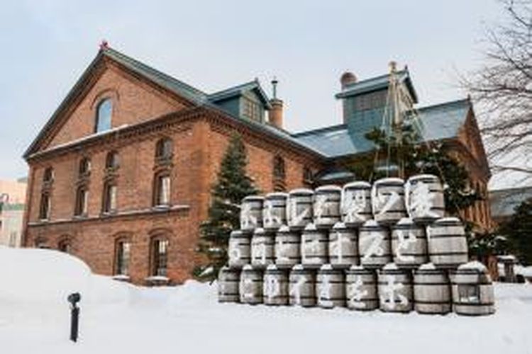 Sapporo Beer Museum, satu-satunya museum bir di Jepang. 