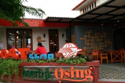 Heerlijk Osing Cafe, Kantor Pos Sekaligus Tempat Nongkrong