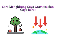 Cara Menghitung Gaya Gravitasi dan Gaya Berat