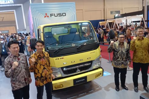 Mitsubishi Fuso Bawa Pasukan Euro 4 dan Ramah Lingkungan di GIIAS 2022