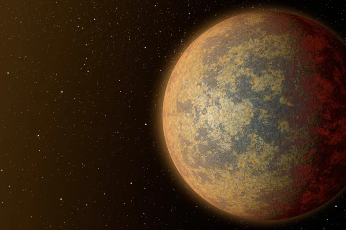 Ilustrasi exoplanet 
