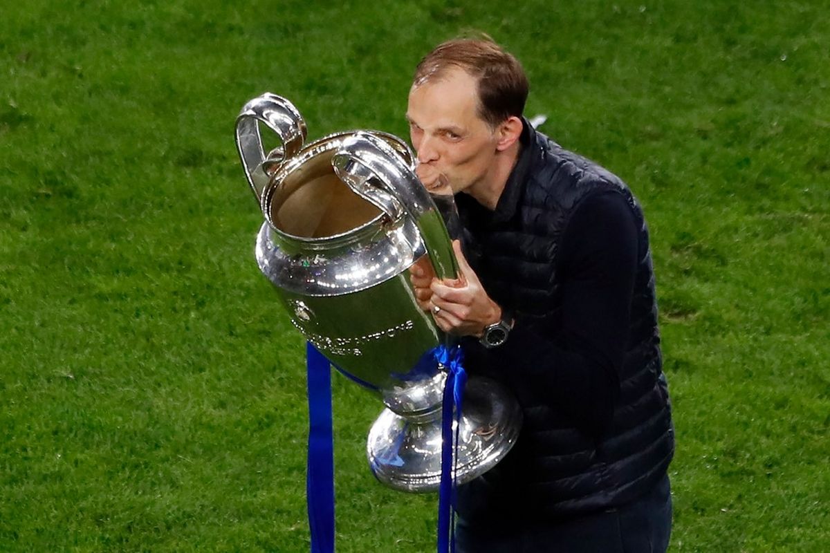 Thomas Tuchel sukses mengantar Chelsea menjadi juara Liga Champions 2020-2021 dengan mengalahkan Manchester City pada partai final di Stadion Dragao, Porto, pada Minggu (30/5/2021) dini hari WIB.