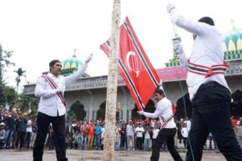 HUT GAM di Aceh, Pengibaran Bendera Bulan Bintang hingga Dihadiri Wali Kota dan Bupati