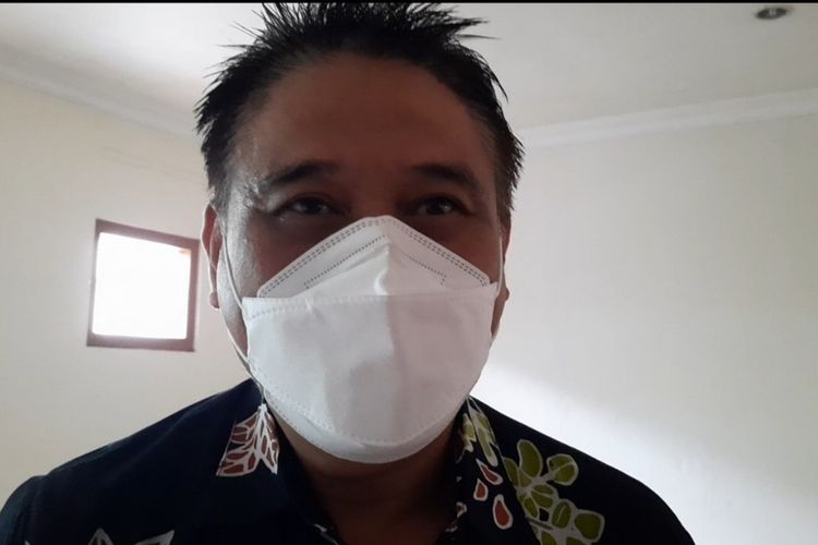 Sekda Blora, Komang Gede Irawadi bicara tentang pelaksana harian (PLH) Bupati di Kantor Bupati Blora, Selasa (16/2/2021)