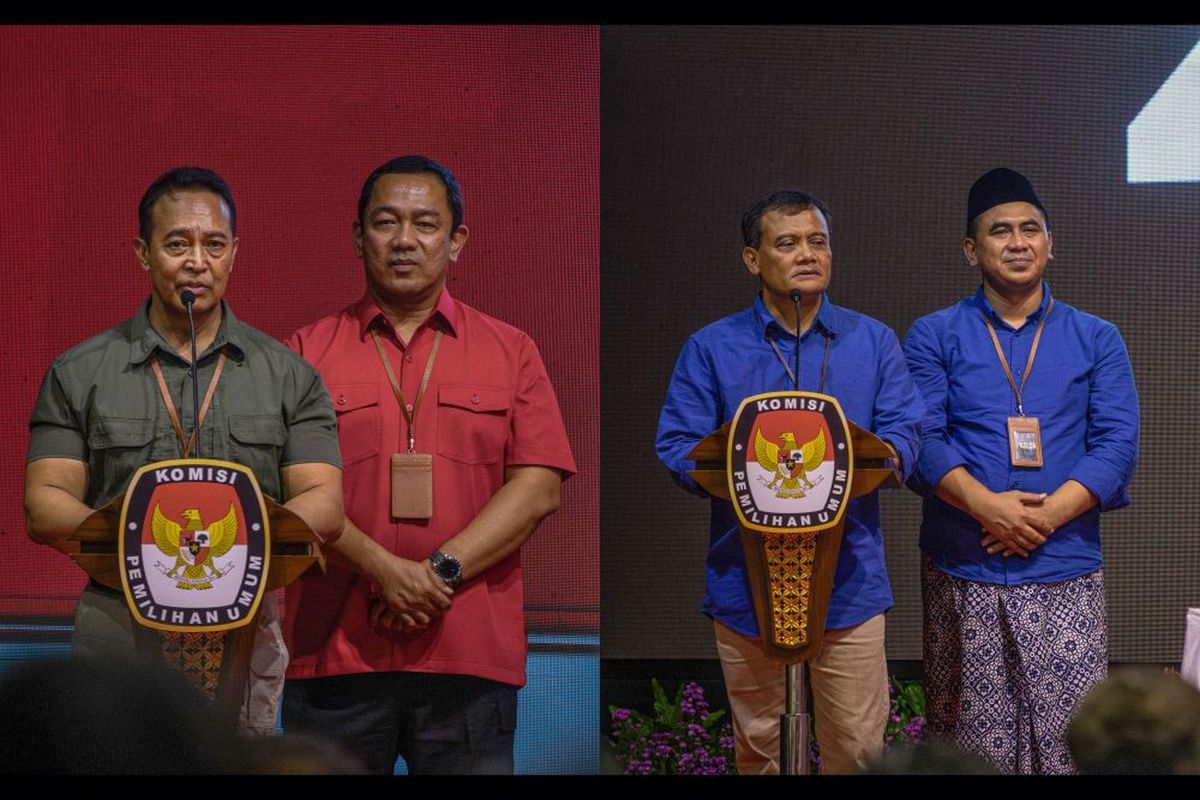 Survei Litbang Kompas Pilkada Jateng 2024: 2 Paslon Dikepung Undecided Voters