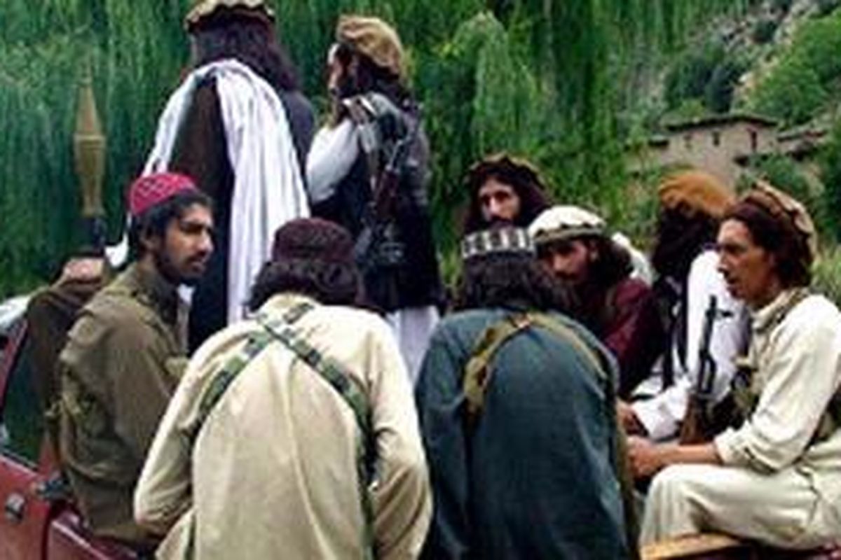Pasukan Taliban banyak berada di wilayah Pakistan yang berbatasan dengan Afganistan. 