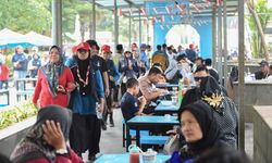 Perkuat Ekosistem UMKM, Le Minerale Perbarui Zona Kuliner KHAS Masjid Istiqlal  