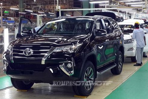 Fortuner Dominasi Ekspor Toyota 2018