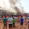 Kebakaran Landa Pasar Kalideres, 60 Kios Pedagang Hangus Dilalap Api