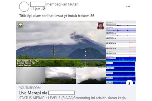 Titik Api Diam Disebut Terlihat di Gunung Merapi, Ini Penjelasan BPPTKG