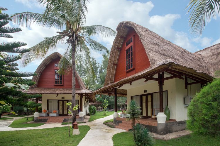 Salah satu fasilitas di Jambuluwuk Oceano Resort Gili Trawangan
