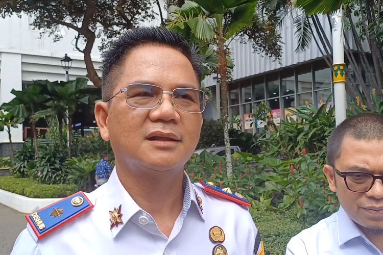 Kepala Dinas Perhubungan Provinsi DKI Jakarta Syafrin Liputo saat ditemui di Balai Kota DKI Jakarta, Selasa (16/4/2024).