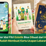 Poster Idul Fitri Estetik Bisa Dibuat dari HP, Ini Cara Mudah Membuat Kartu Ucapan Lebaran Sendiri
