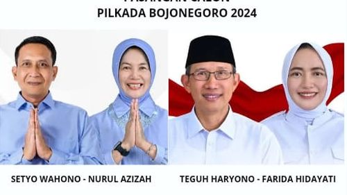 Hasil Quick Count Pilkada Bojonegoro 2024 Populi Center Data 100 Persen: Setyo Wahono Unggul 89,15 Persen