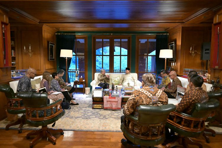 UN Secretary-General Visits Prabowo in Hambalang, Former Foreign Minister Retno Marsudi Attends