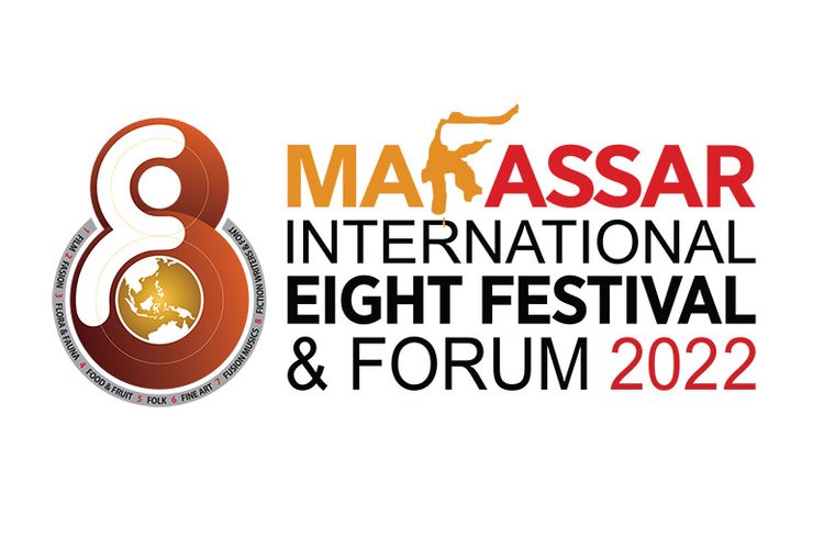 Festival Makassar F8 2022 digelar di pelataran anjungan Pantai Losari, Makassar, Sulawesi Selatan mulai Rabu (7/9/2022) hingga Minggu (11/9/2022).