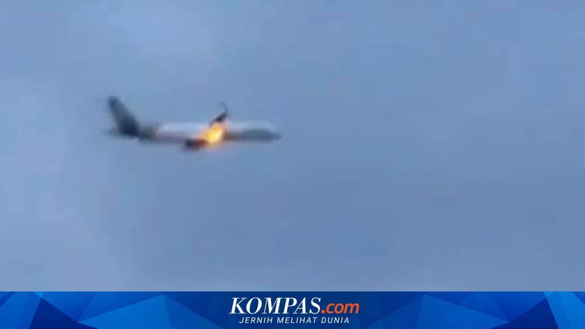 Mesin Terbakar di Udara, Pesawat Condor Tujuan Jerman Berhasil Mendarat ...