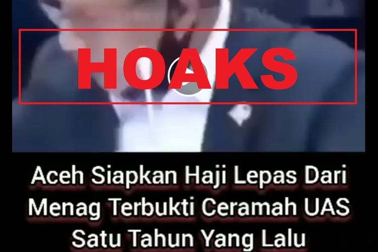 Hoaks, Aceh siapkan haji lepas dari Kemenag