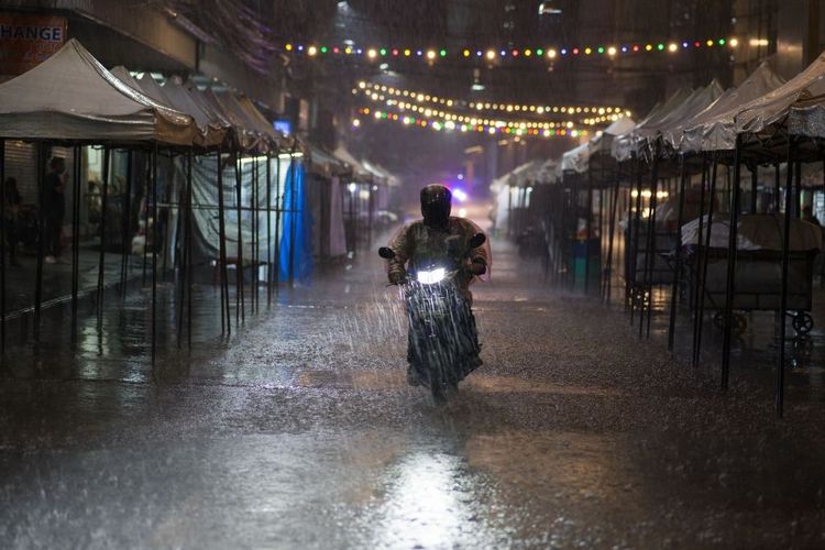 Ilustrasi kemarau basah yang melanda Indonesia.