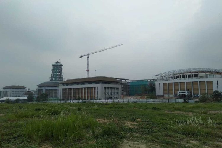 Kampus Baru Universitas Sultan Ageng Tirtayasa (Untirta) di Sindangsari, Kota Serang, Banten, Kamis (26/12/2019)