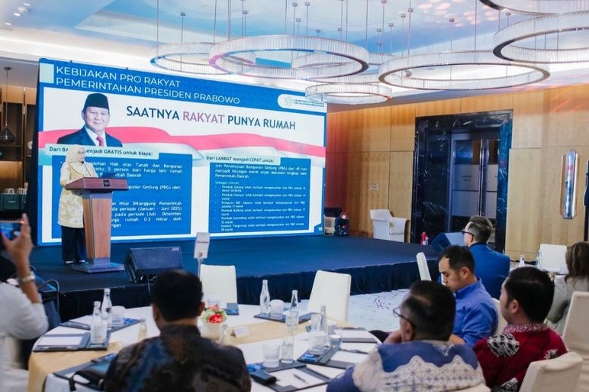 Dr. Sri Haryati, S.Pi., M.Si., Direktur Jenderal Perumahan Perkotaan. 