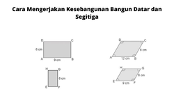 Cara Mengerjakan Kesebangunan Bangun Datar dan Segitiga